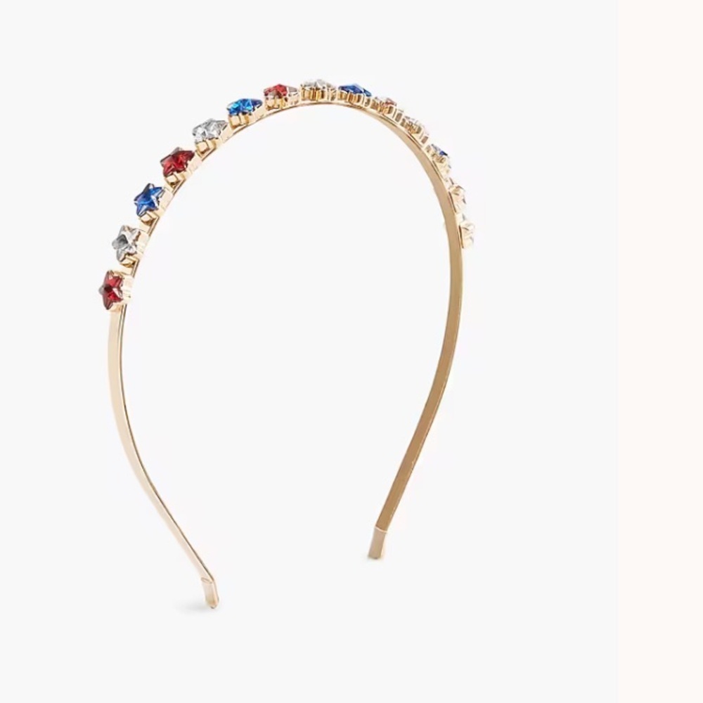NWOT j crew Girls' star gem headband